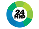 Логотип канала Mir 24